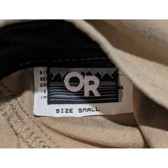 OUTDOOR RESEARCH Tan Adjustable Flap Lightweight Hat Unisex Size Small - Picture 9 of 10
